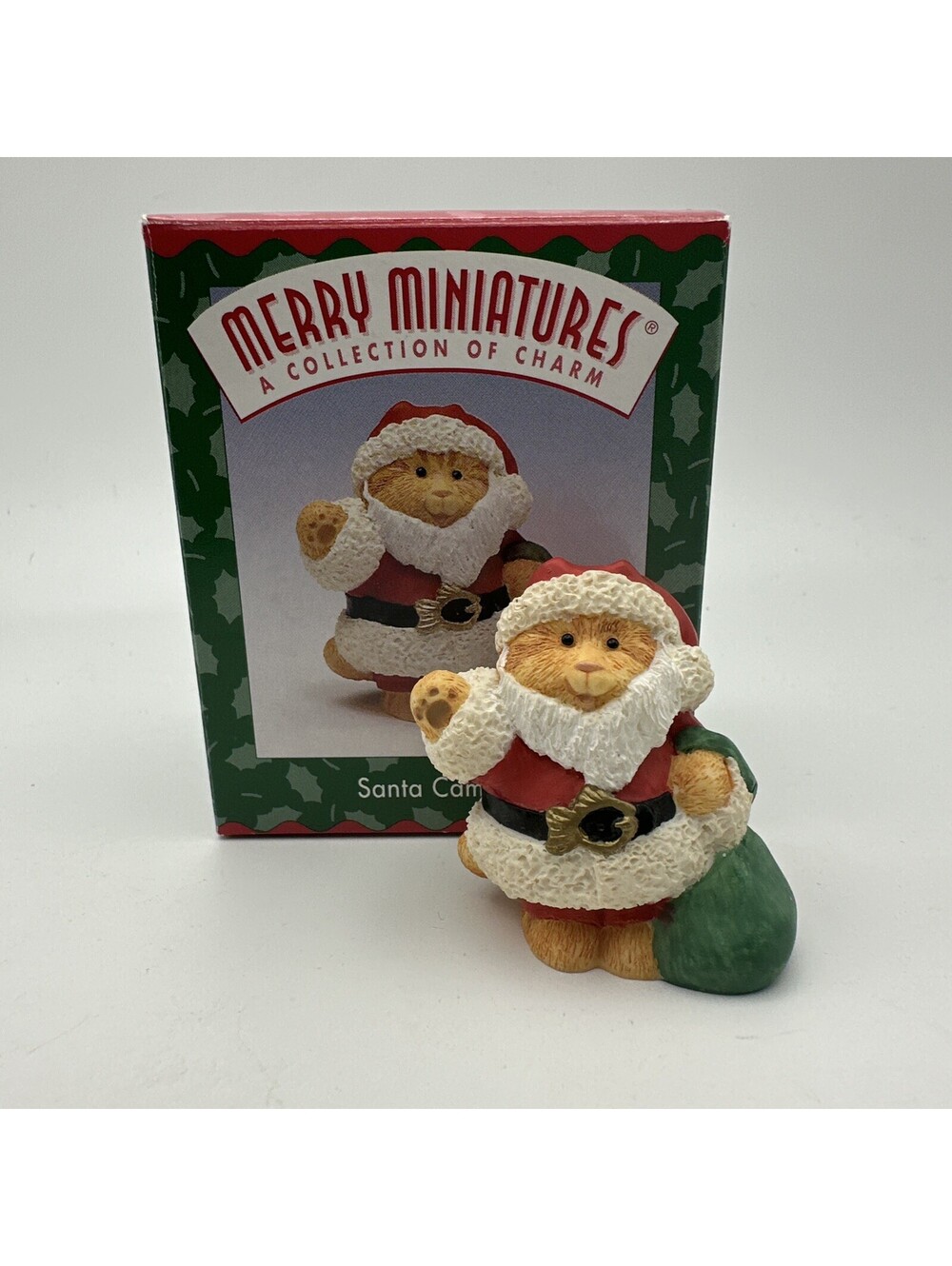 Hallmark Merry Miniatures Santa Cameron A Collection Of Charm Figurine 1997